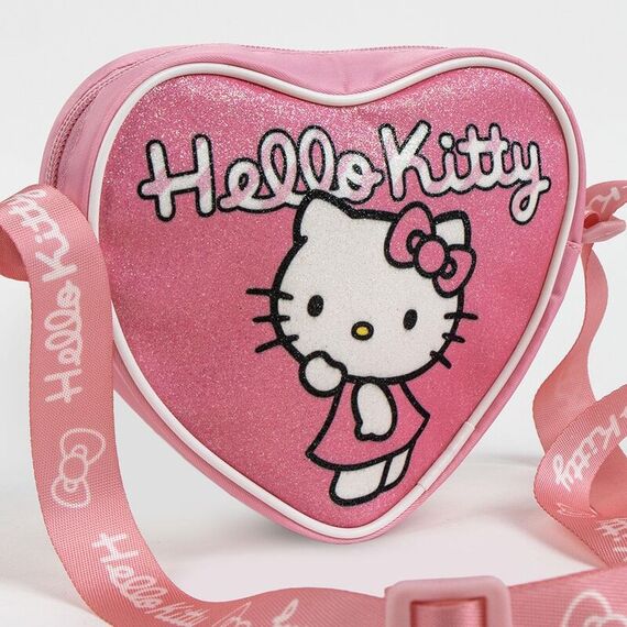 Torebka na ramię w kształcie serca Hello Kitty- Zdjęcie 3