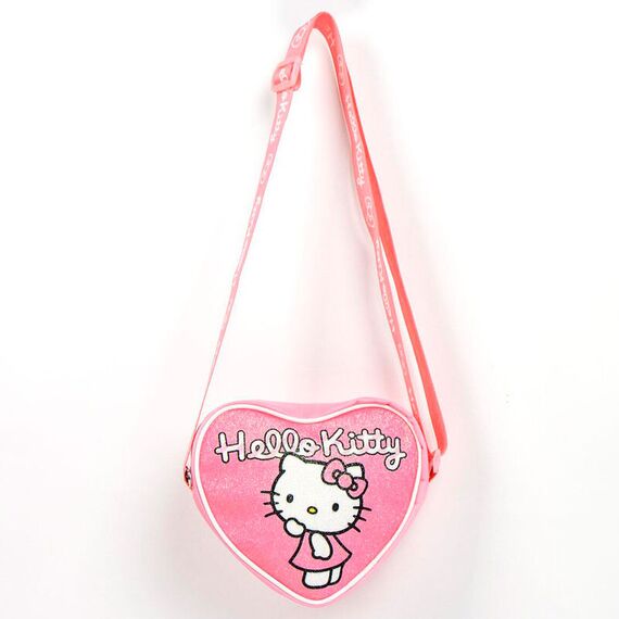 Torebka na ramię w kształcie serca Hello Kitty- Zdjęcie 4