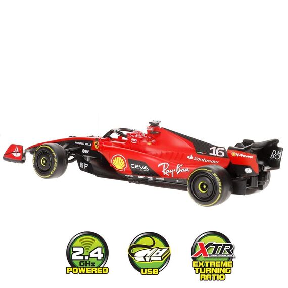 Zdalnie sterowany model samochodu Formuła 1 1/24 - Ferrari Charles Leclerc- Zdjęcie 2