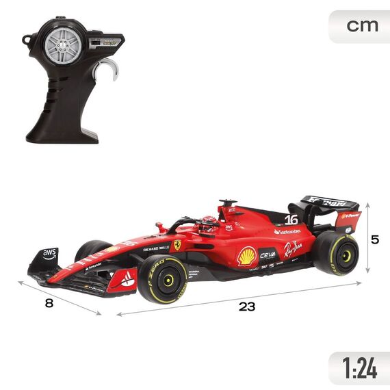 Zdalnie sterowany model samochodu Formuła 1 1/24 - Ferrari Charles Leclerc- Zdjęcie 4