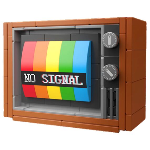 Model do składania - Color Television (132 elementy)