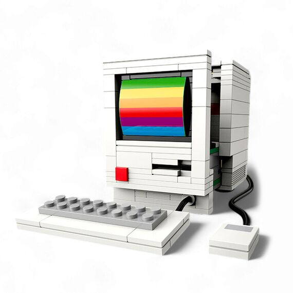 Model do składania - Computer (274 elementy)