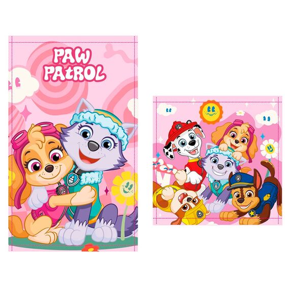 Zestaw 2 ręczniczków bawełnianych Psi patrol