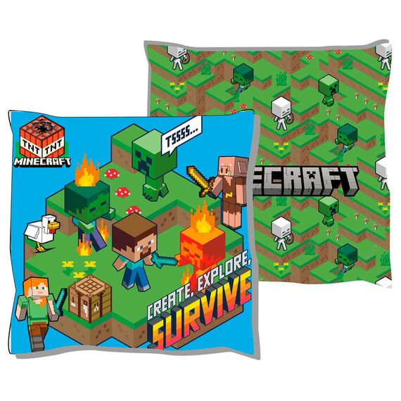 Poduszka Minecraft 38x38cm- Zdjęcie 2