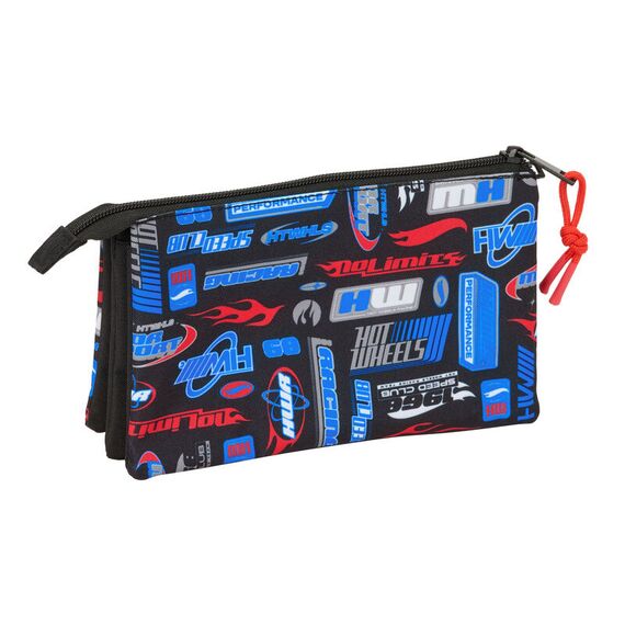 Piórnik potrójny Hot Wheels- Zdjęcie 2