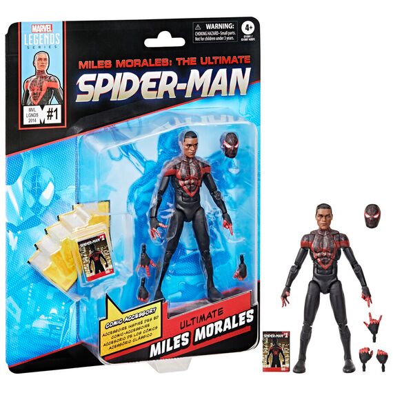 Figurka Miles Morales: The Ultimate Spider-Man Marvel Legends - Ultimate Miles Morales- Zdjęcie 4