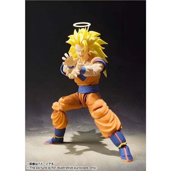 Figurka Dragon Ball Z S.H. Figuarts - Son Goku Super Saiyan 3- Zdjęcie 5