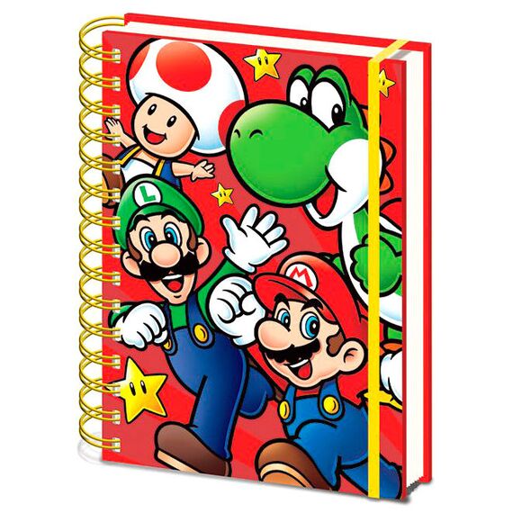 Notes A5 Super Mario
