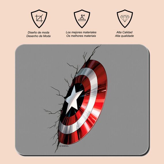 Podkładka pod mysz Marvel Tarcza Kapitana Ameryki- Zdjęcie 2