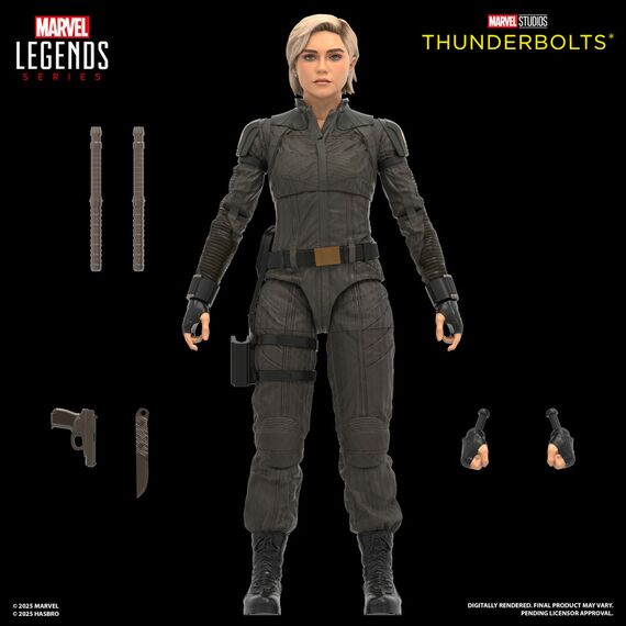 Zestaw 2 figurek Thunderbolts* Marvel Legends - Yelena Belova & Red Guardian- Zdjęcie 3