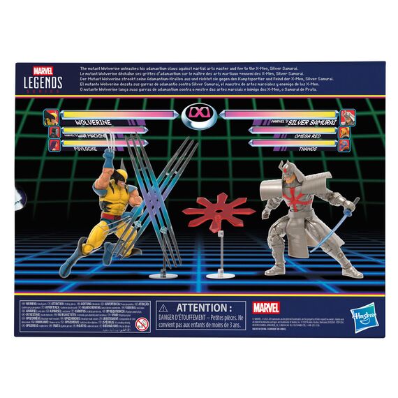 Zestaw 2 figurek Marvel Legends Gamerverse - Wolverine vs. Silver Samurai- Zdjęcie 14