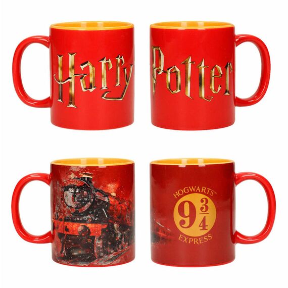 Zestaw dwóch kubków Harry Potter - Logo i Hogwart Ekspres