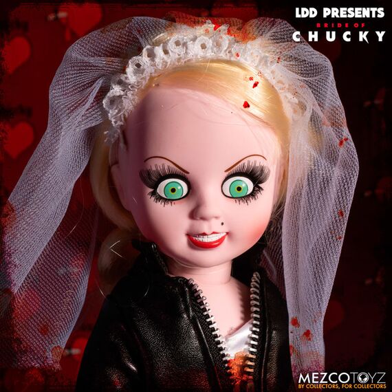 Zestaw 2 lalek Bride of Chucky Living Dead Dolls - Chucky & Tiffany- Zdjęcie 4