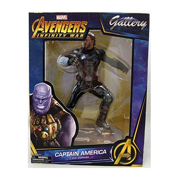 Figurka Marvel Avengers Gallery - Kapitan Ameryka- Zdjęcie 2