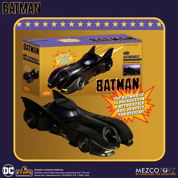 Pojazd Batman (1989) 5 Points Batmobile- Zdjęcie 2