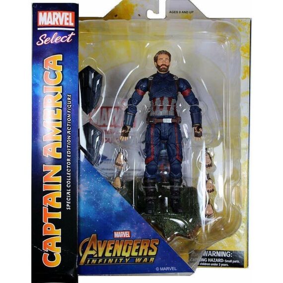 Figurka Marvel Select - Kapitan Ameryka- Zdjęcie 3