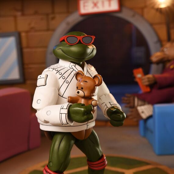 Zestaw 2 figurek Teenage Mutant Ninja Turtles (1987) - Punk Leonardo & Punk Raphael- Zdjęcie 7