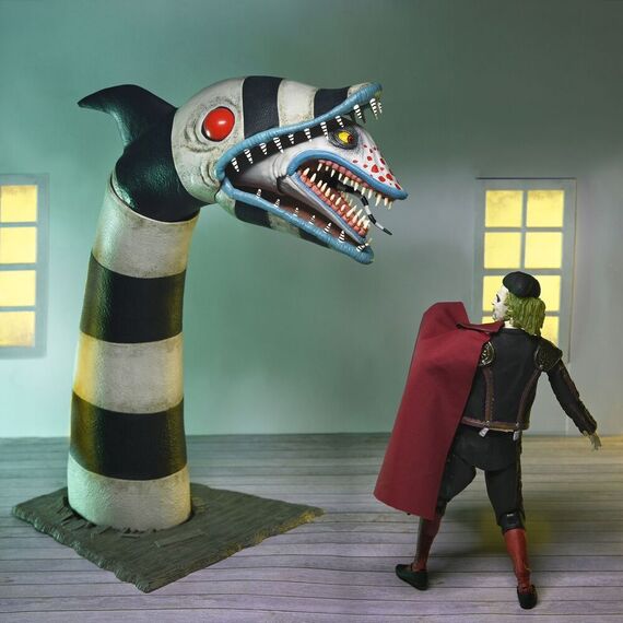 Zestaw 2 figurek Beetlejuice Beetlejuice - Ultimate "Matador" Beetlejuice and Sandworm- Zdjęcie 5