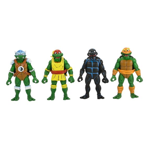 Zestaw 4 figurek Teenage Mutant Ninja Turtles (Archie Comics) - Stump Wrestling Turtles