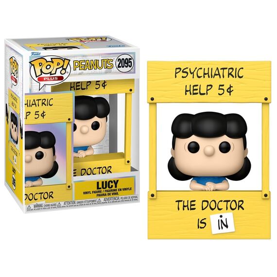 Figurka Fistaszki POP! Plus - Lucy (Psychiatric Booth) [2095]