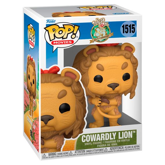Figurka The Wizard of Oz / Czarnoksiężnik z Oz (85th Anniversary) POP! - Cowardly Lion (1515)- Zdjęcie 2