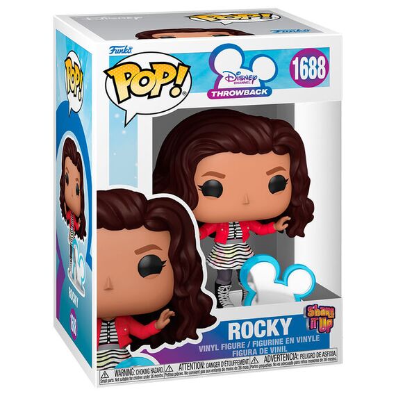 Figurka Disney Channel Throwback (Taniec rządzi) POP! - Rocky Blue with Disney Icon (1688)- Zdjęcie 2