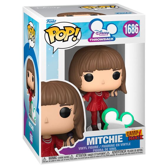 Figurka Disney Channel Throwback (Camp Rock) POP! - Mitchie Torres with Disney Icon (1686)- Zdjęcie 2