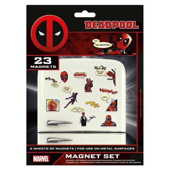Magnesy na lodówkę Marvel - Deadpool