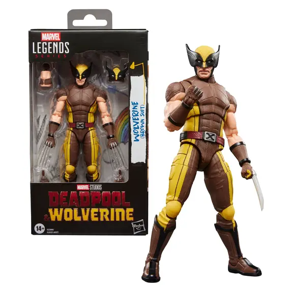 Figurka Marvel Legends (Deadpool & Wolverine) - Wolverine (Brown Suit)