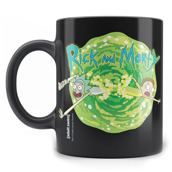 Kubek ceramiczny Rick & Morty - Logo