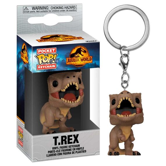 Brelok POP! Jurassic World 3 - T-Rex