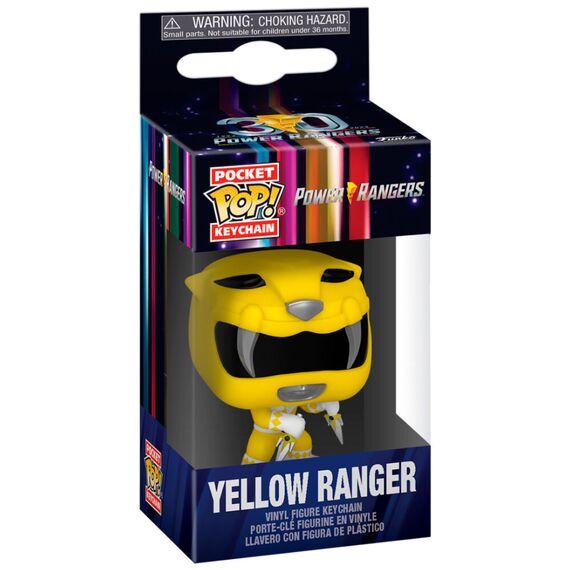 Brelok POP! Power Rangers 30th Anniversary - Yellow Ranger- Zdjęcie 2