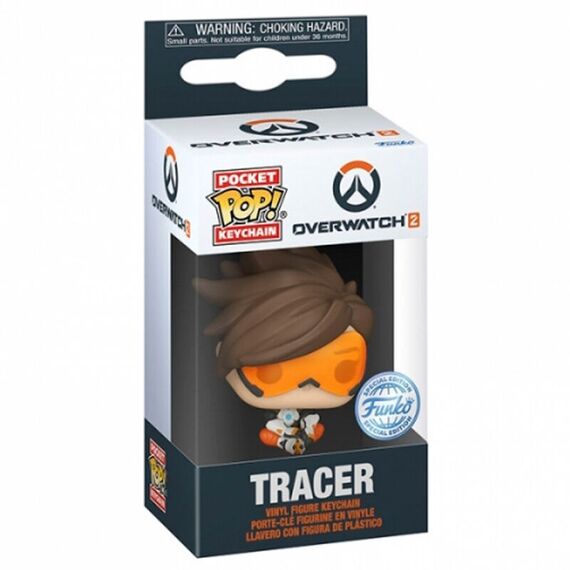 Brelok Overwatch 2 POP! - Tracer- Zdjęcie 2
