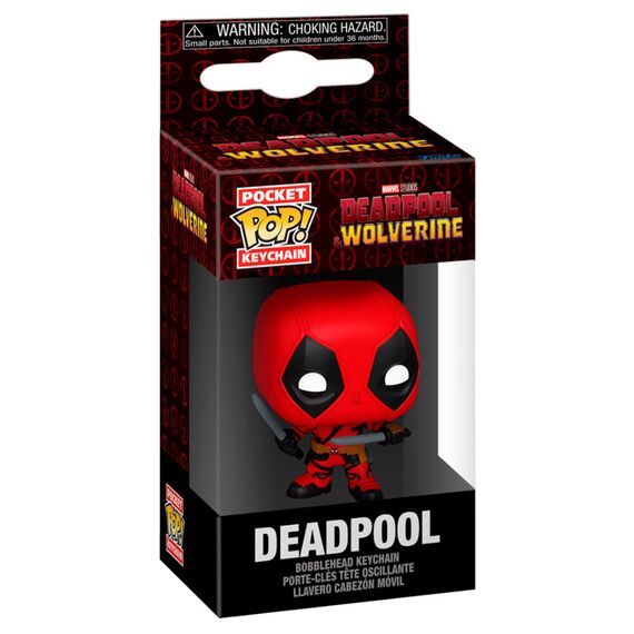 Brelok Marvel: Deadpool & Wolverine POP! - Deadpool- Zdjęcie 2