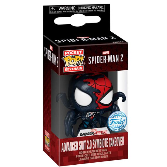 Brelok POP! Marvel Spider-Man 2 Advanced Suit 2.0 Symbiote Takeover- Zdjęcie 2