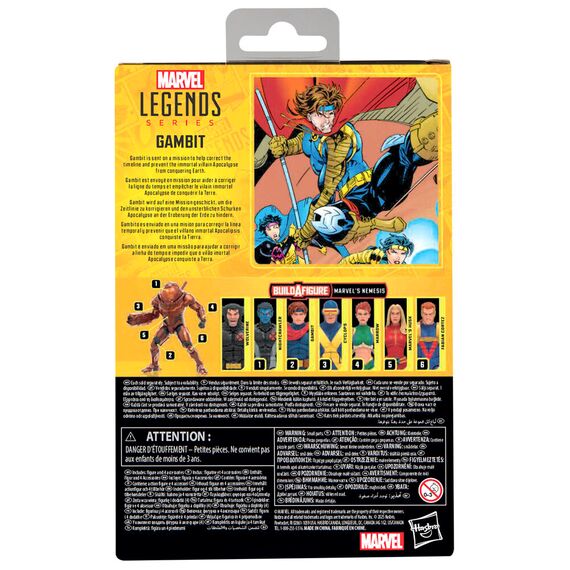 Figurka X-Men Marvel Legends - Gambit (BAF: Marvel's Nemesis)- Zdjęcie 18