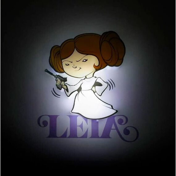 Mini lampka 3D Star Wars FX - Leia