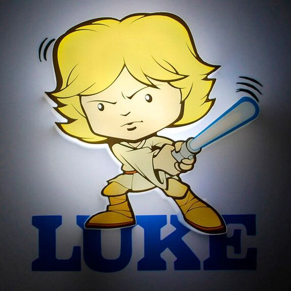 Mini lampka 3D Star Wars FX - Luke Skywalker- Zdjęcie 2