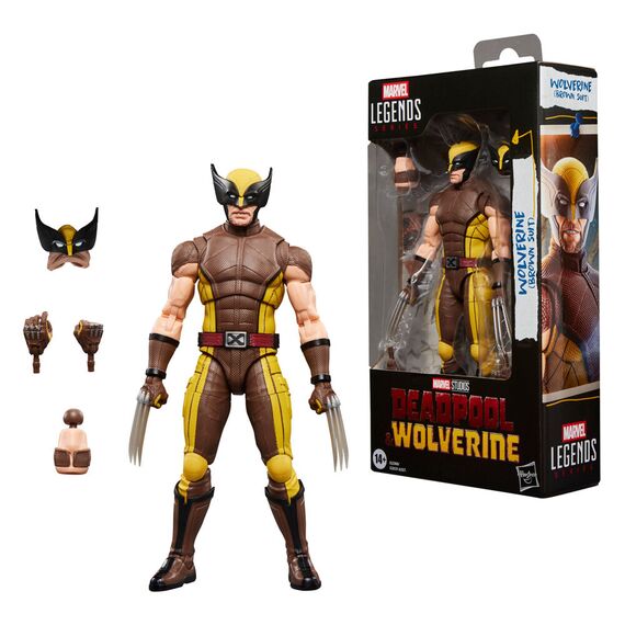 Figurka Marvel Legends (Deadpool & Wolverine) - Wolverine (Brown Suit)- Zdjęcie 18