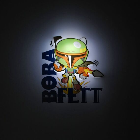 Mini lampka 3D Star Wars FX - Boba Fett- Zdjęcie 2