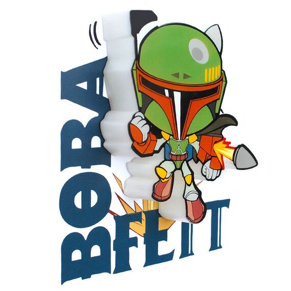 Mini lampka 3D Star Wars FX - Boba Fett- Zdjęcie 5