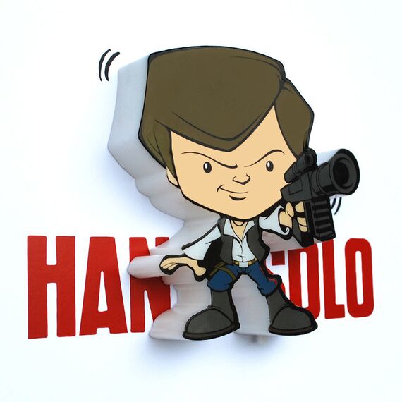 Mini lampka 3D Star Wars FX - Han Solo- Zdjęcie 5