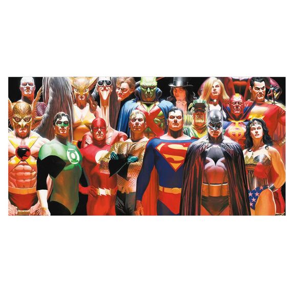 Szklany plakat DC Comics - Justice League