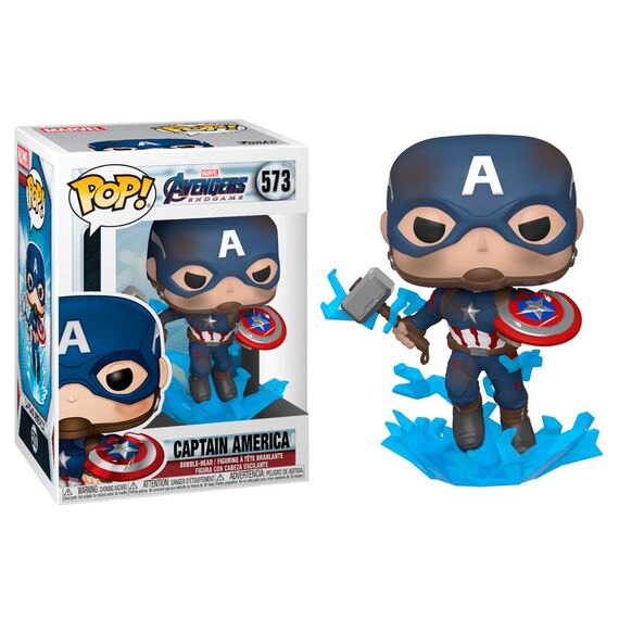 Figurka Marvel Avengers: Koniec gry POP! - Kapitan Ameryka z Mjolnirem (573)