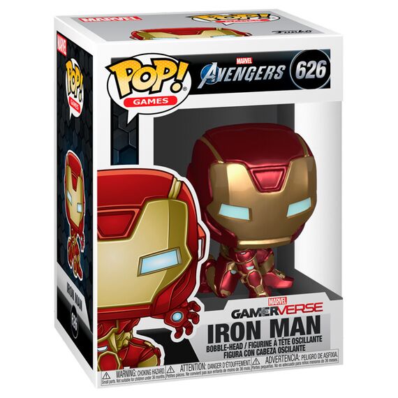 Figurka Marvel's Avengers (GamerVerse) POP! - Iron Man (626)- Zdjęcie 2