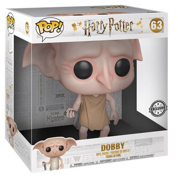 Figurka Harry Potter Super Sized Jumbo POP! - Zgredek (Exclusive) [63]- Zdjęcie 2