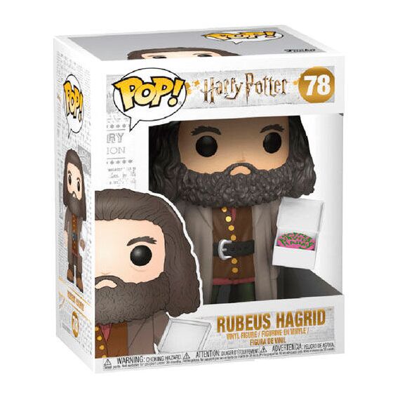 Figurka POP! Harry Potter Super Sized - Rubeus Hagrid with Cake (78)- Zdjęcie 2