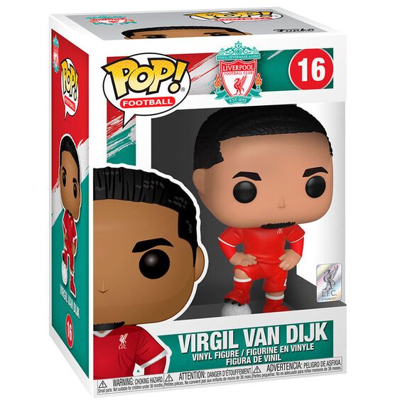 Figurka Liverpool F.C. POP! - Virgil van Dijk (16)- Zdjęcie 2