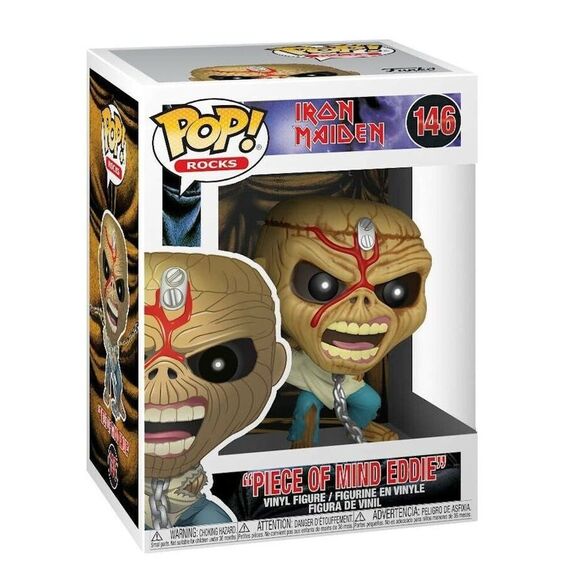 Figurka Iron Maiden POP! Rocks - Piece of Mind Eddie (146)- Zdjęcie 2