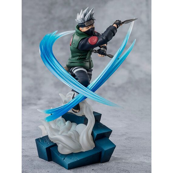Figurka Naruto Shippuden FiguartsZERO (Extra Battle) - Kakashi Hatake (Conclusion with one once called Friend)- Zdjęcie 4